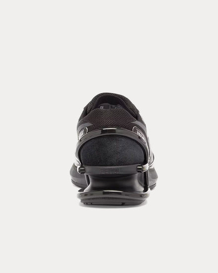 Fendi First 1 Fabric Black Low Top Sneakers - 4