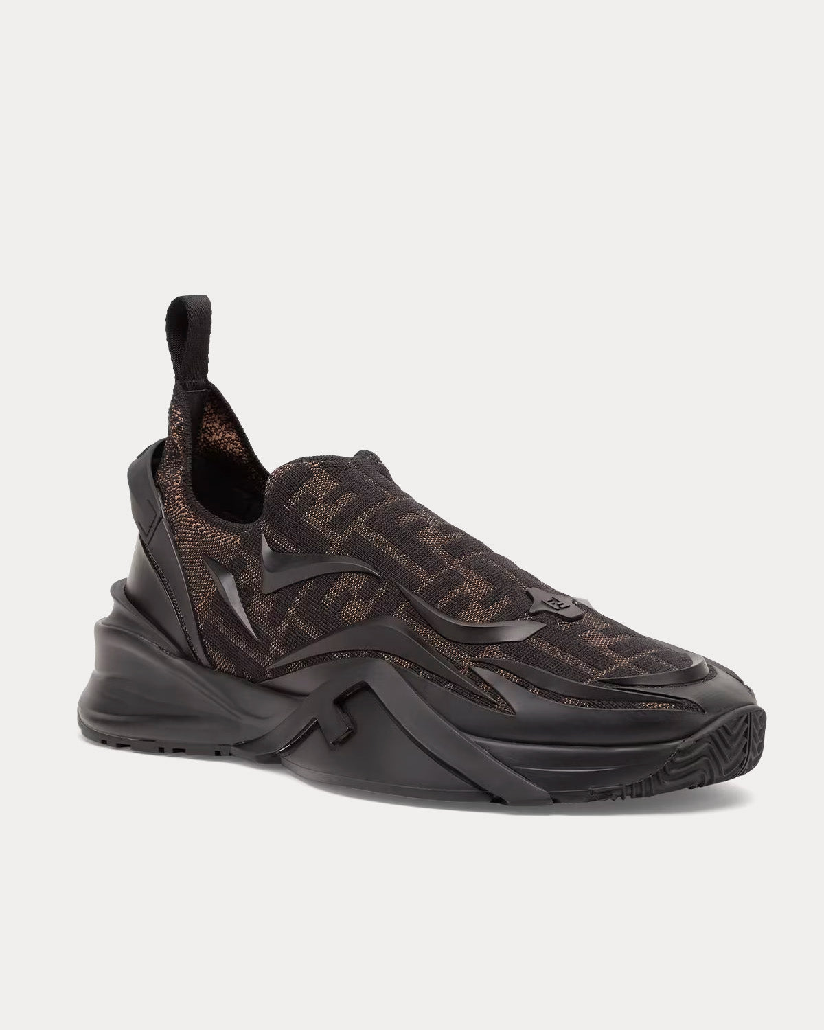 Brown fendi sneakers online
