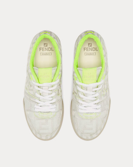 Fendi by Marc Jacobs Match Canvas White Low Top Sneakers - 2