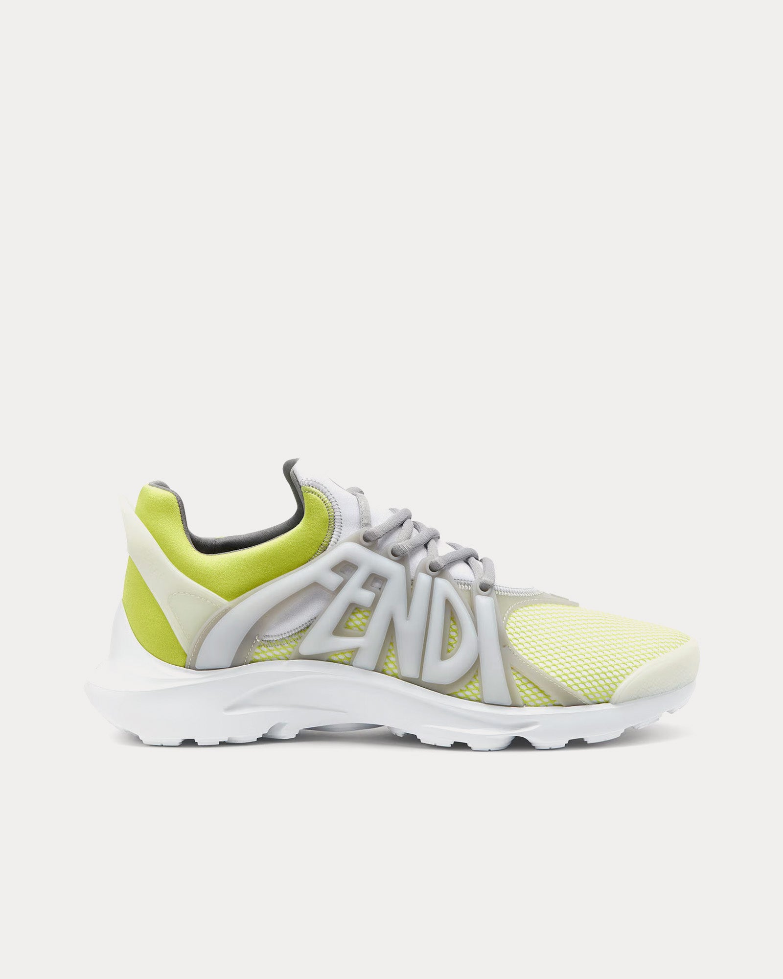 FENDI TRAINER SNEAKER IN CORN YELLOW LAMBSKIN main image 1
