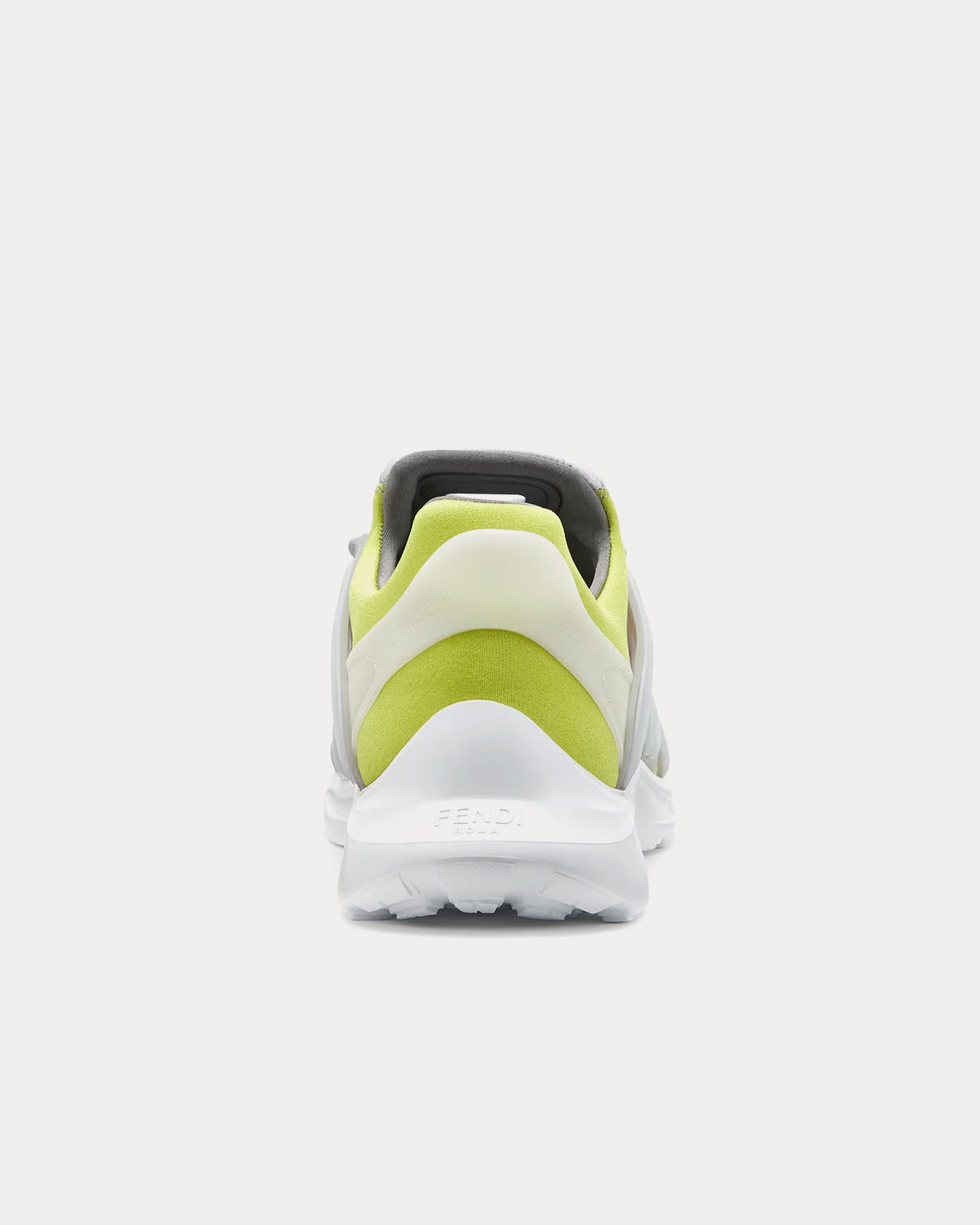 Fendi - Tag Technical Mesh Yellow Low Top Sneakers