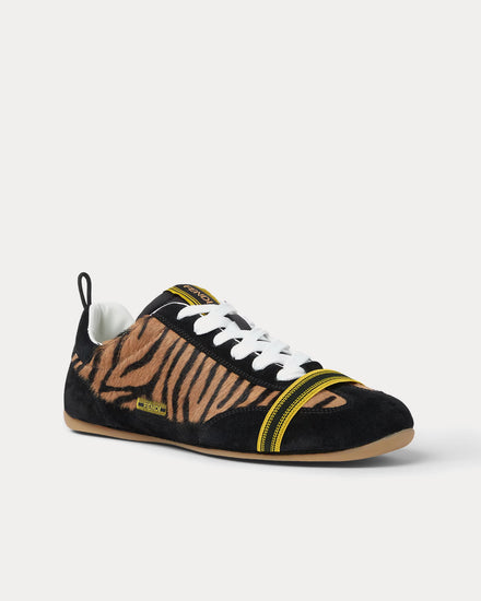 Fendi Wrap Brown / Black Low Top Sneakers - 3