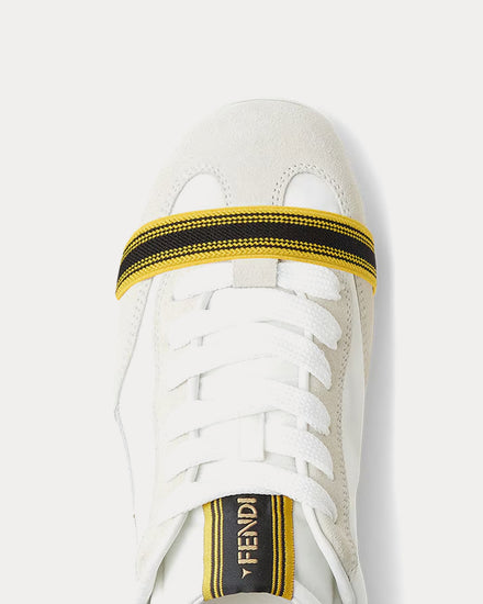 Fendi Wrap White Low Top Sneakers - 5