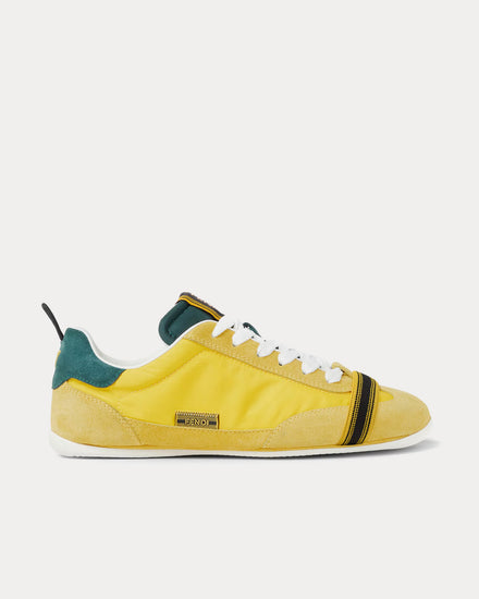 Fendi Wrap Yellow Low Top Sneakers - 1