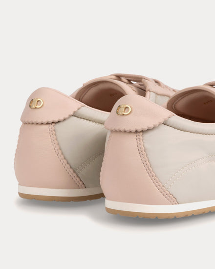 Ferragamo Ballet Pink / Cream Low Top Sneakers - 5