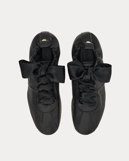 Ferragamo Hybrid Black Low Top Sneakers - 2