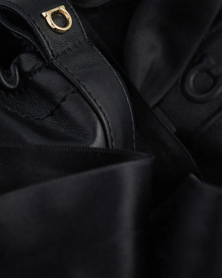 Ferragamo Hybrid Black Low Top Sneakers - 4