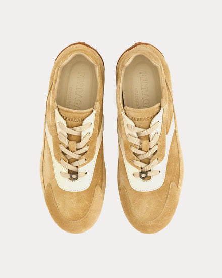 Ferragamo Sebastien Desert / Mascarpone Low Top Sneakers - 2
