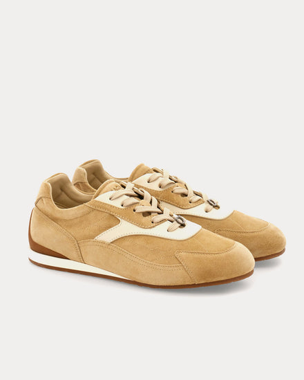 Ferragamo Sebastien Desert / Mascarpone Low Top Sneakers - 3