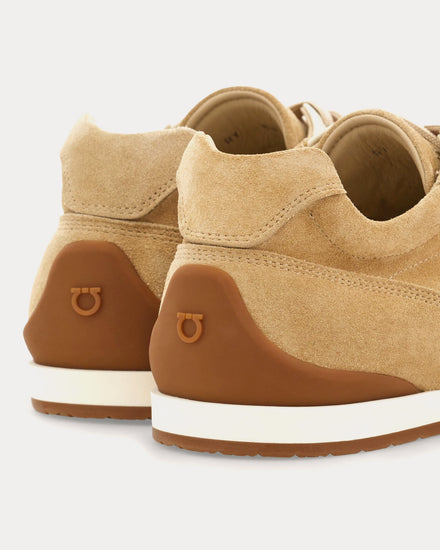 Ferragamo Sebastien Desert / Mascarpone Low Top Sneakers - 5