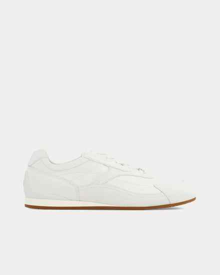 Ferragamo Sebastien White Low Top Sneakers - 1