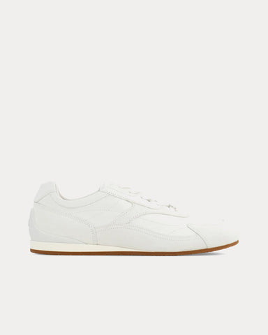 Ferragamo Sebastien White Low Top Sneakers