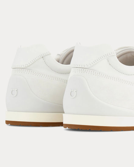 Ferragamo Sebastien White Low Top Sneakers - 5