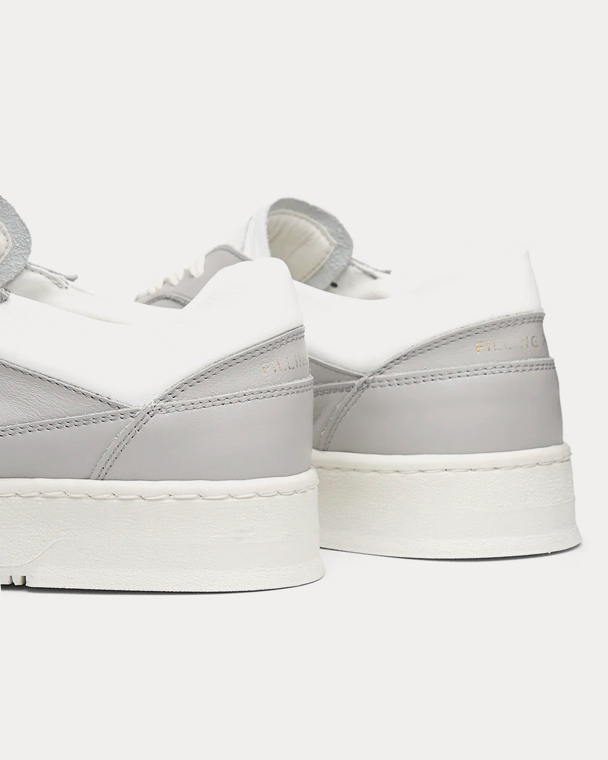 Filling Pieces - Ace Spin Light Grey Low Top Sneakers