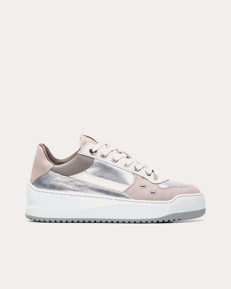 Filling Pieces Avenue Cup Silver Low Top Sneakers - 1