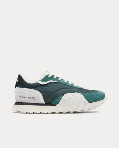 Filling Pieces Crease Runner Green Low Top Sneakers