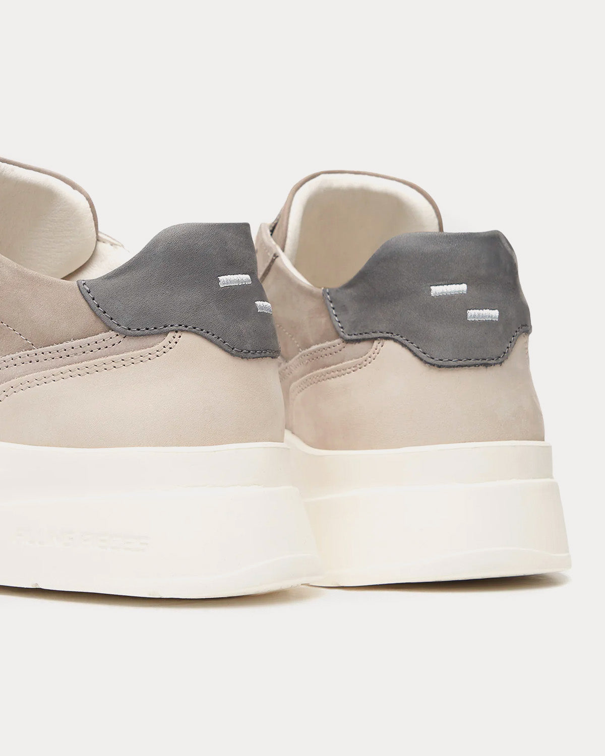 Filling Pieces - Jet Runner Taupe Low Top Sneakers