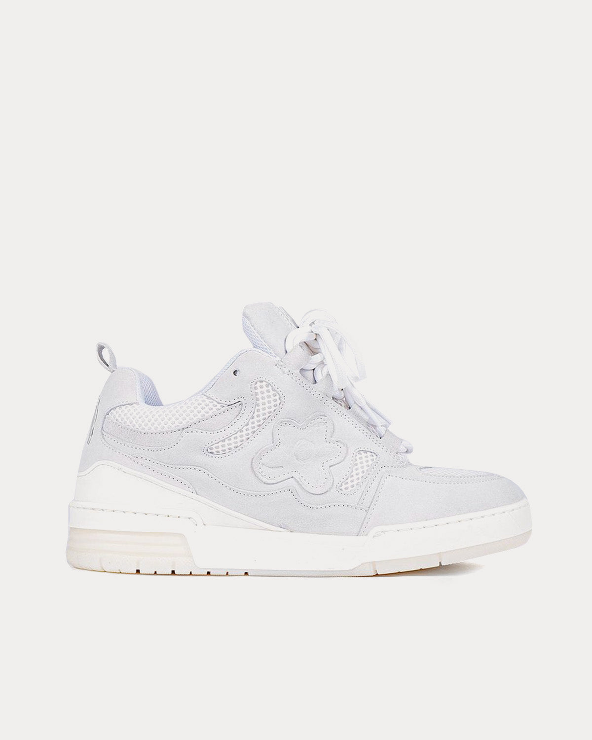 101 Crystal White Low Top Sneakers