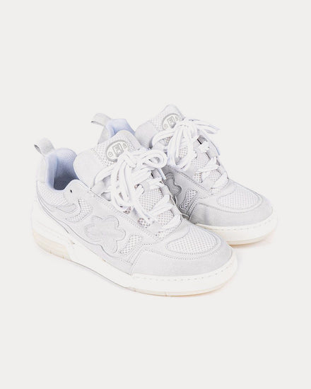 Flower Instincts 101 Crystal White Low Top Sneakers - 2