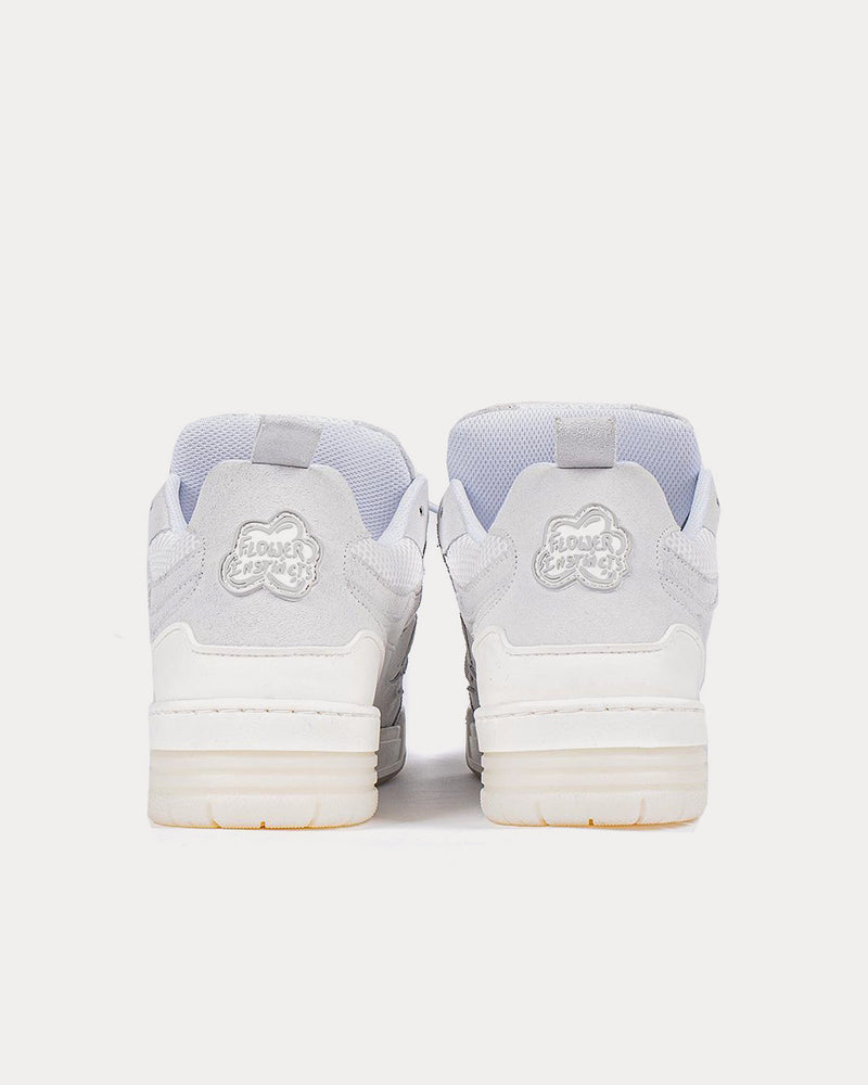 Flower Instincts 101 Crystal White Low Top Sneakers - 3