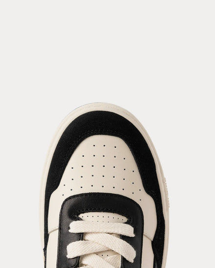 Foot Industry 90's The Plateau Off-White / Black Low Top Sneakers - 2