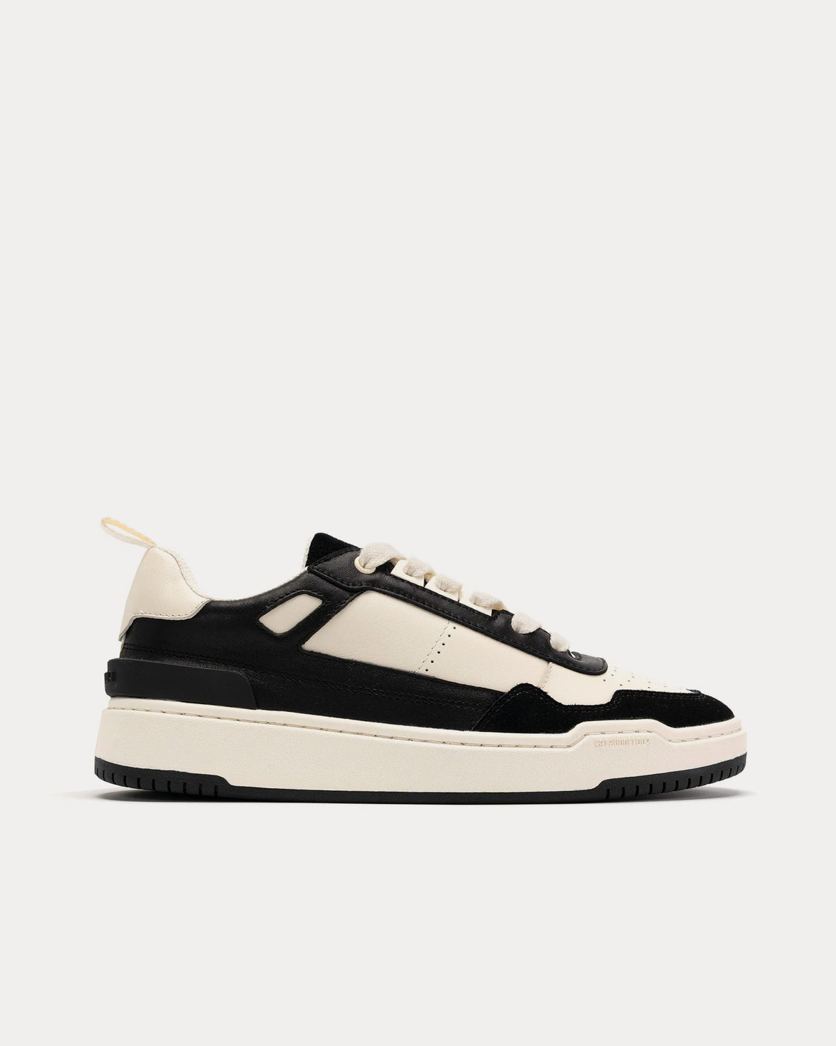 Industry 90's Off-White / Black Low Top Sneakers - Sneak in Peace