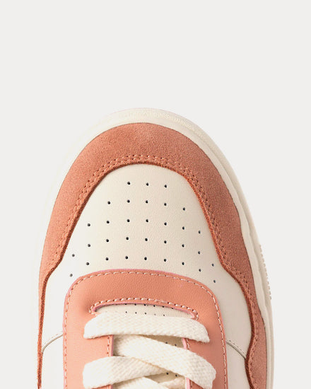 Foot Industry 90's The Plateau Off-White / Pink Low Top Sneakers - 2