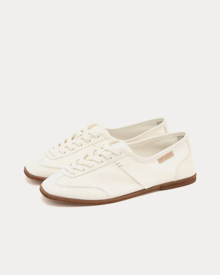 Foot Industry Daily Dress Gat Antique White Low Top Sneakers - 3