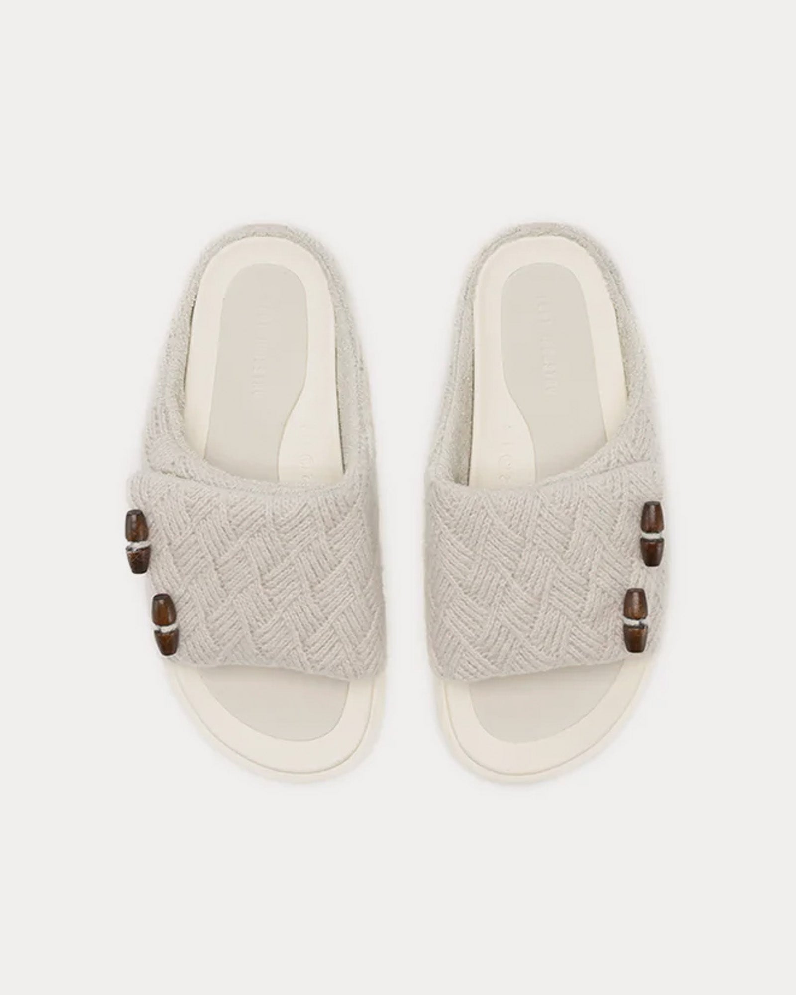 Foot Industry - Knitting Cream White Sandals