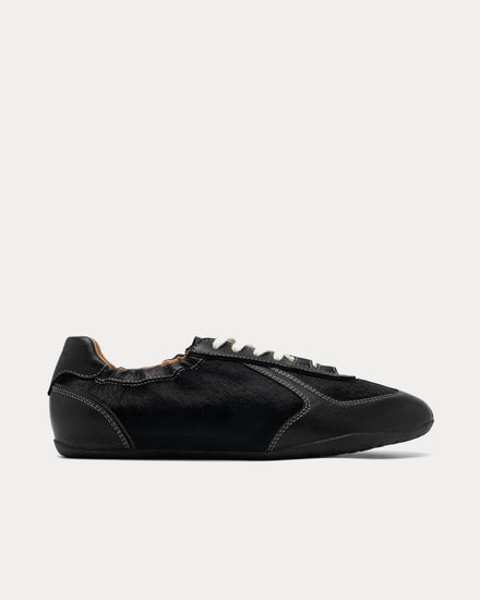 Foot Industry Soft Glow GAT Black Low Top Sneakers - 1