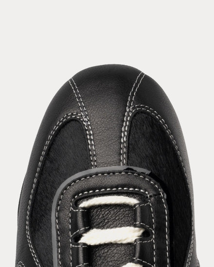 Foot Industry Soft Glow GAT Black Low Top Sneakers - 6