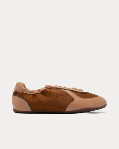 Foot Industry Soft Glow GAT Cocoa Brown Low Top Sneakers