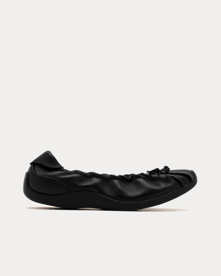 Foot Industry Ballet Flats Anthracite Slip Ons - 1