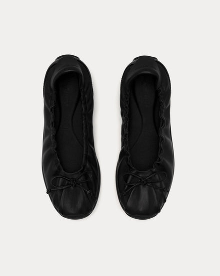 Foot Industry Ballet Flats Anthracite Slip Ons - 2
