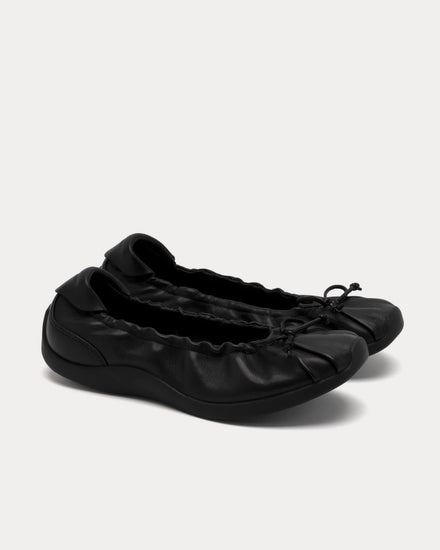Foot Industry Ballet Flats Anthracite Slip Ons - 3