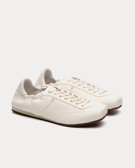 Foot Industry Ballet Training Antique White Low Top Sneakers - 3