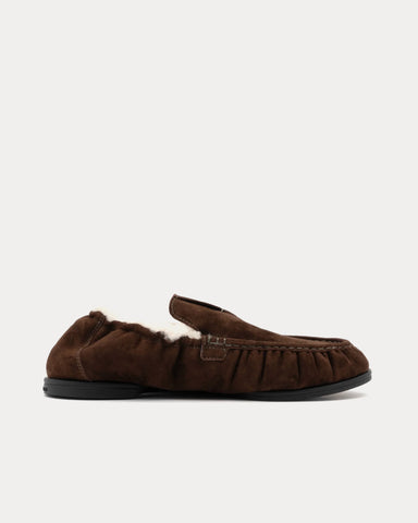 Foot Industry Fluffy Loafer Demitasse Slip Ons