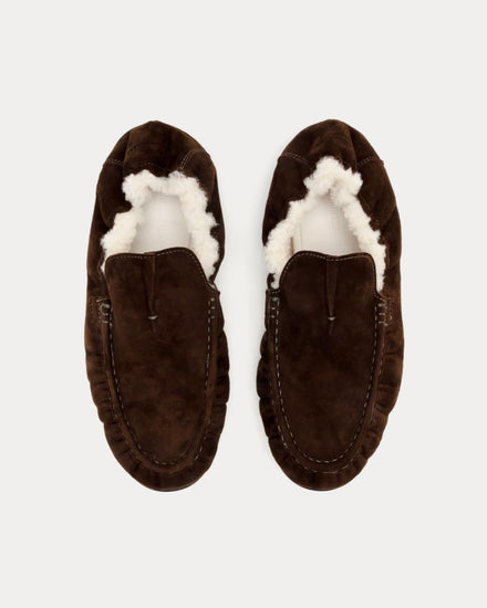Foot Industry Fluffy Loafer Demitasse Slip Ons - 2