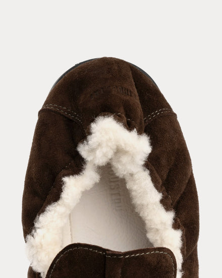 Foot Industry Fluffy Loafer Demitasse Slip Ons - 5