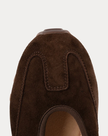 Foot Industry Fluffy Mary Jane Runner Demitasse Slip On Sneakers - 5