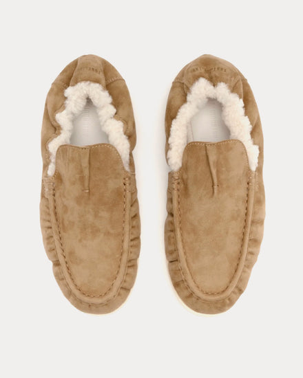 Foot Industry Fluffy Loafer Sand Slip Ons - 2