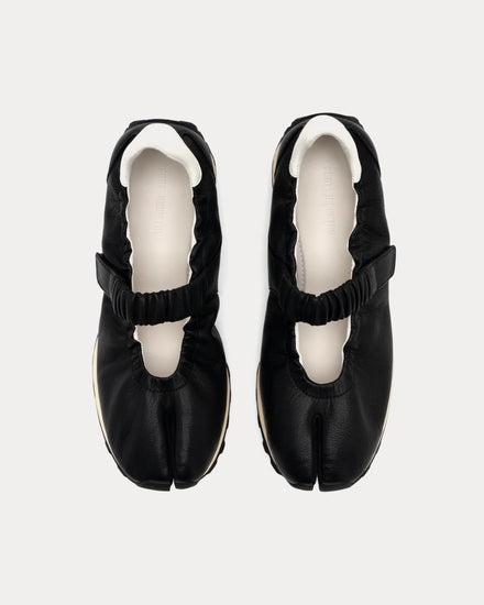 Foot Industry Tabi Mary Jane Black Slip Ons - 2
