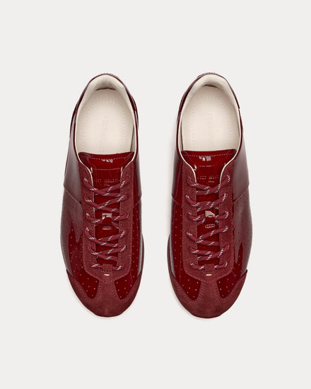 Foot Industry New Ballet Claret Low Top Sneakers - 2