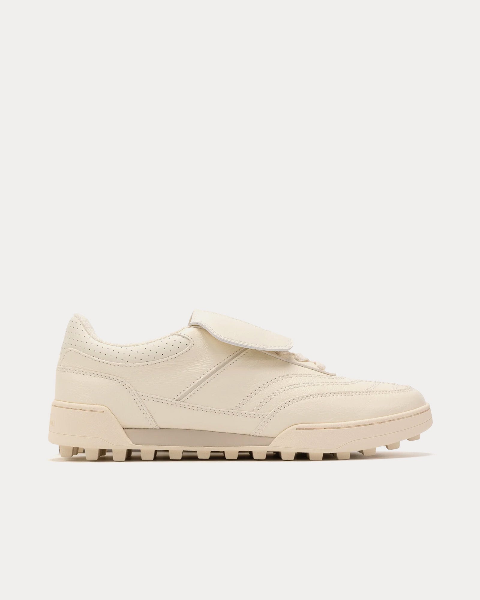 Foot Industry Unisex Soccer Antique White Low Top Sneakers & Trainers