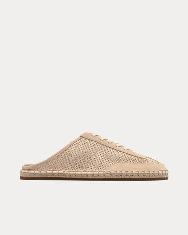 Foot Industry Straw Light Beige Mules