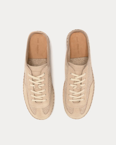 Foot Industry Straw Light Beige Mules - 2