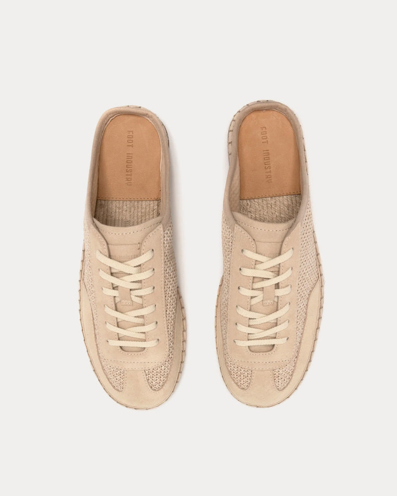 Foot Industry Straw Light Beige Mules - 2