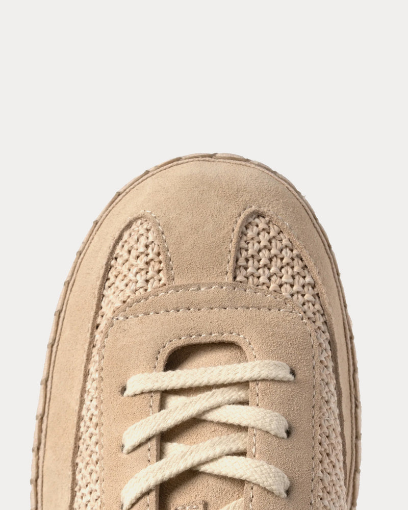 Foot Industry Straw Light Beige Mules - 5
