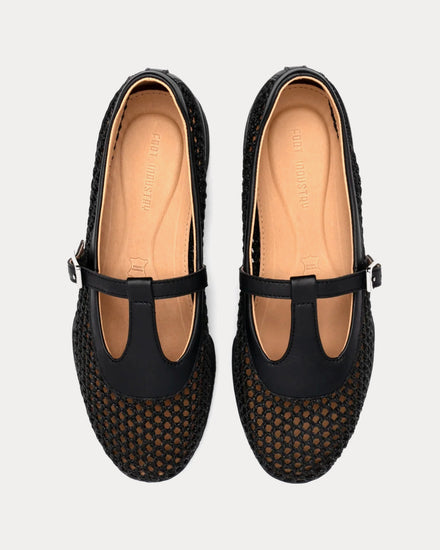 Foot Industry Sun Stretching Anthracite Mary Jane Sneakers - 2