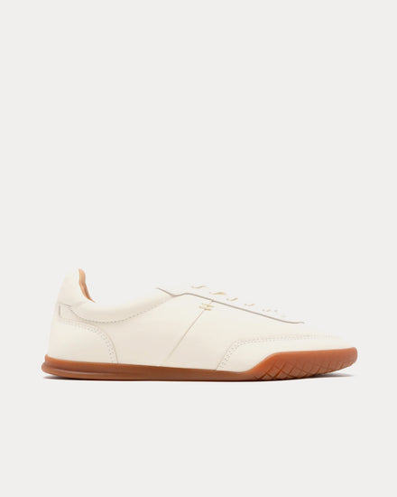 Foot Industry Ultrathin Antique White Low Top Sneakers - 1